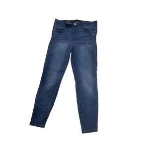 Liverpool LA Ankle Skinny Jeans Medium Wash Blue Denim Size 12/31 Womens